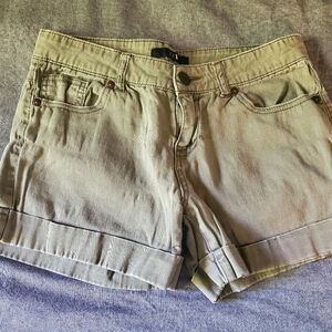 Khaki Forever 21 womens shorts